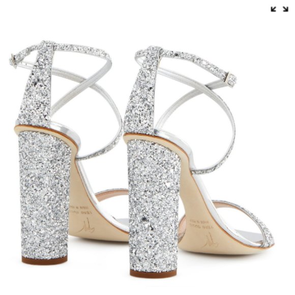 Giuseppe Zanotti Tara Glitter Heels - Picture 2 of 5